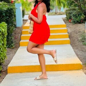 Zara HalterNeck Backless Dress